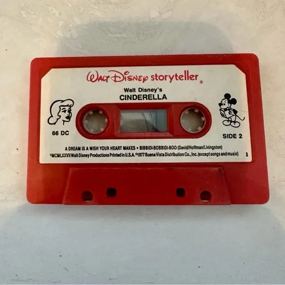 Disney Story Tellers Books and Cassette Cinderella Winnie The Pooh - Picture 2 of 4